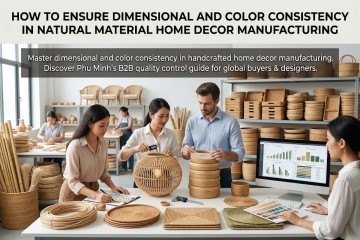 How to Ensure Dimensional and Color Consistency in Natural Material Home Decor Manufacturing